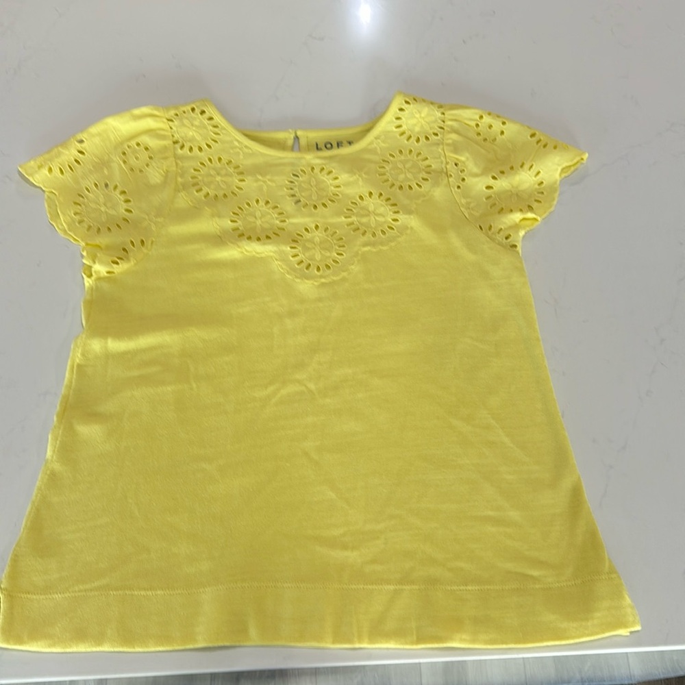 Women’s Loft Yellow T-Shirt- size M